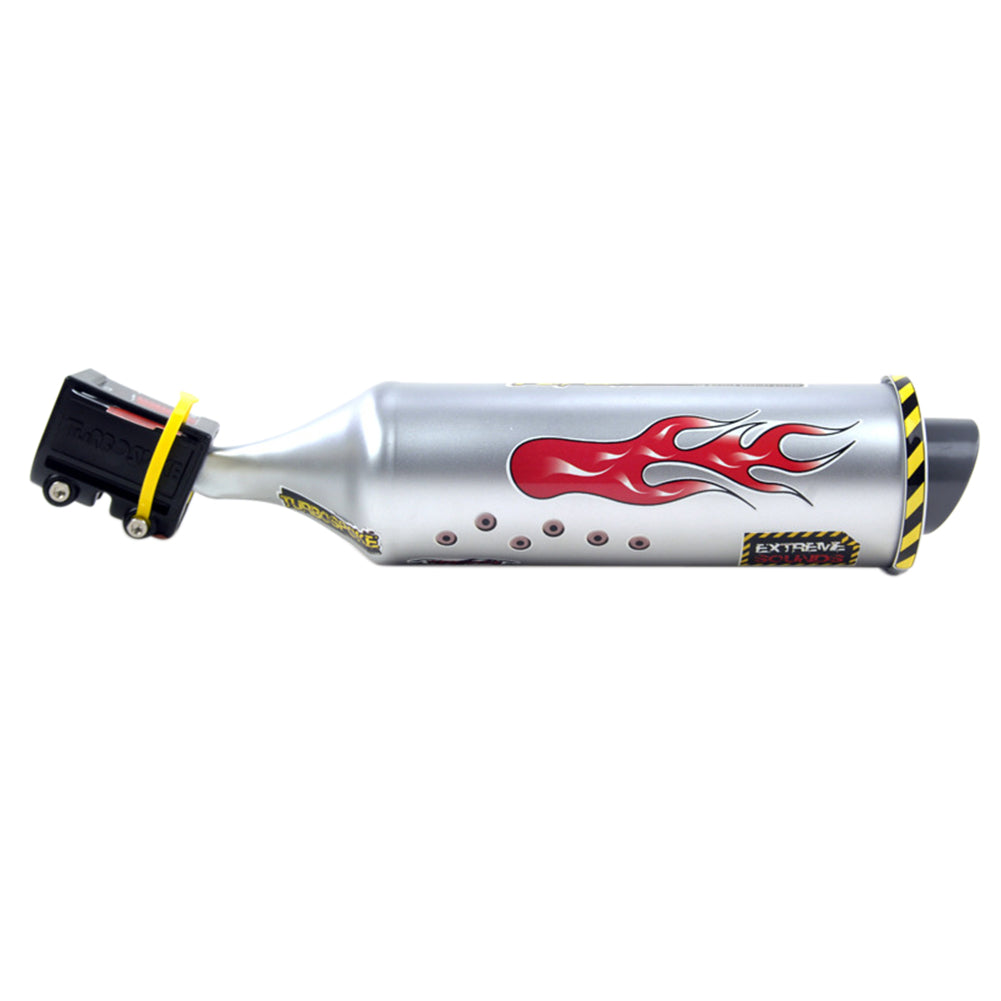 Bicycle Turbo Exhaust Pipe with Motorcycle Sound Effect