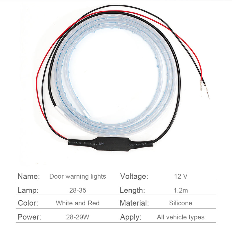 Universal LED Door Flow Light with Warning Function