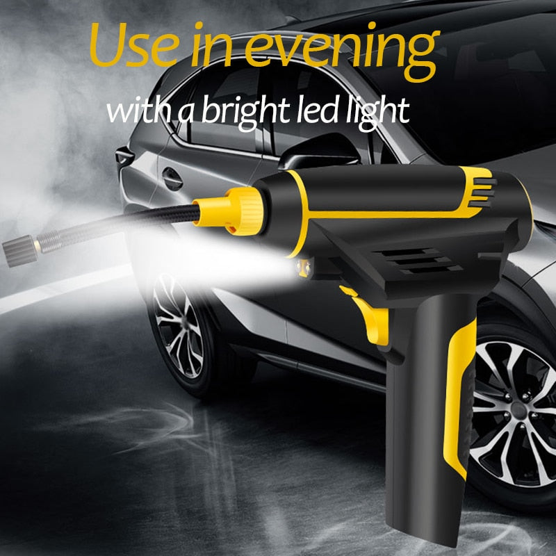 Portable Wireless Tire Inflator with Digital Display
