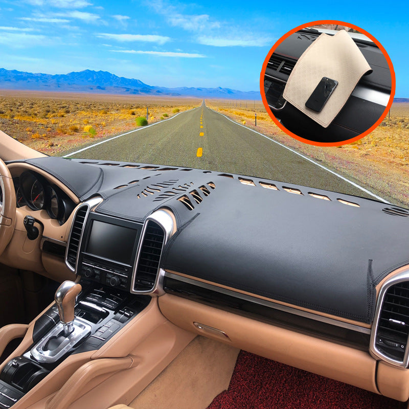 Leather Sunshade Mat for Citroen Dashboard Protection