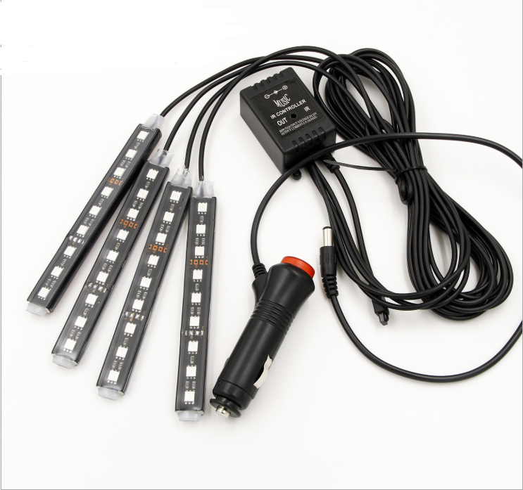Car Interior LED Ambient Light with Color Options