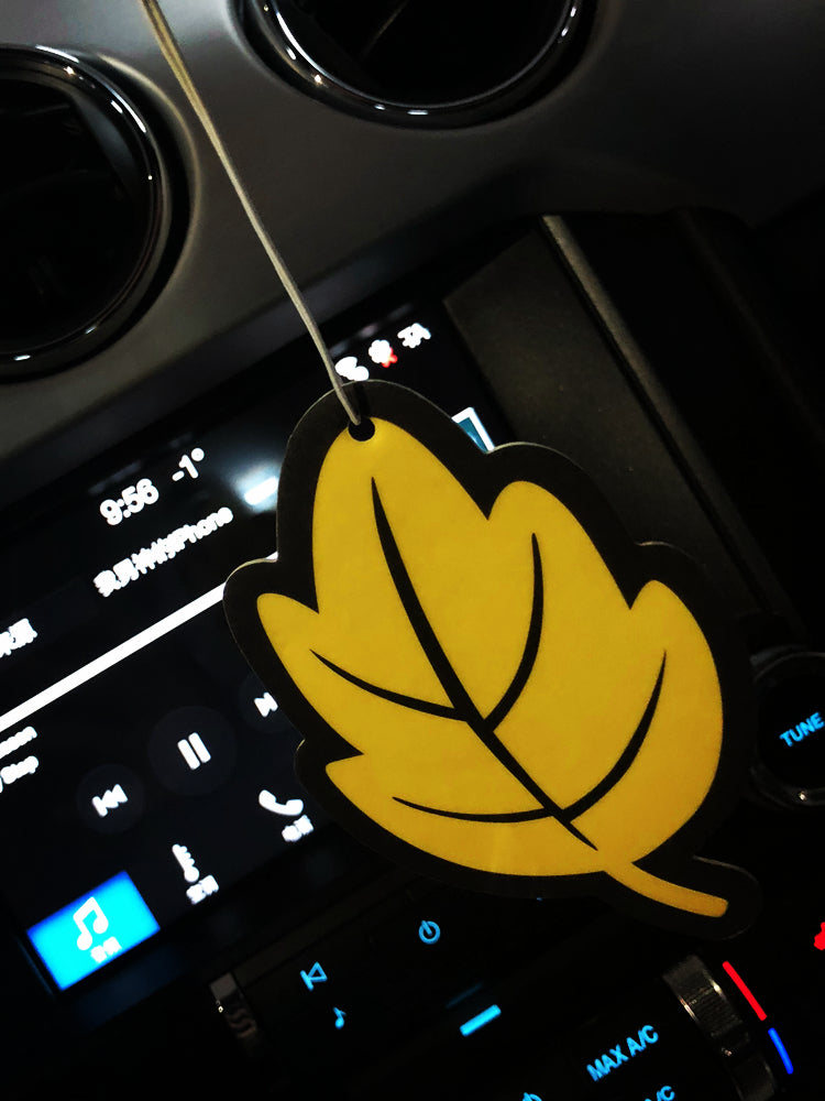 Car Air Freshener Leaf Pendant for Odor Removal