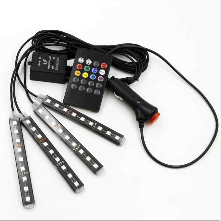 Car Interior LED Ambient Light with Color Options