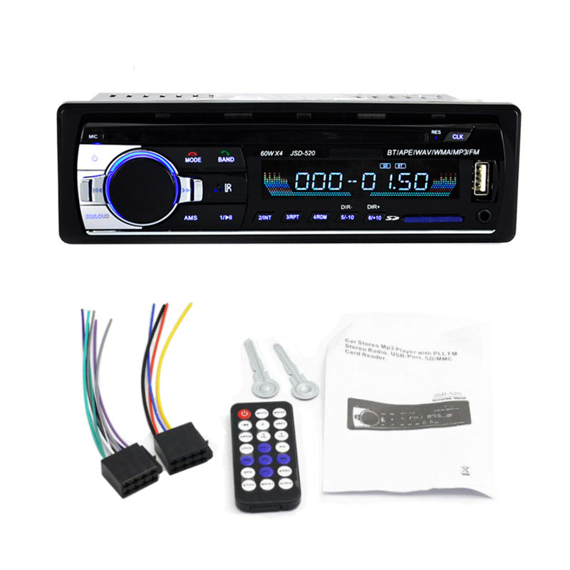 JSD520 Bluetooth Car MP3 Player with USB and Radio