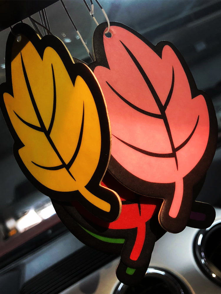 Car Air Freshener Leaf Pendant for Odor Removal