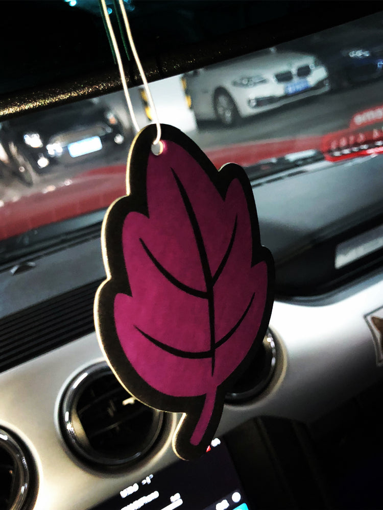 Car Air Freshener Leaf Pendant for Odor Removal