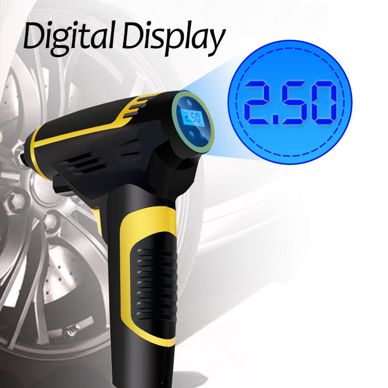 Portable Wireless Tire Inflator with Digital Display